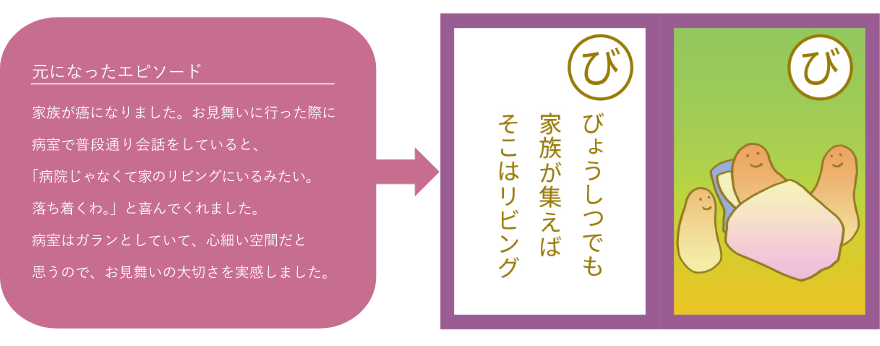 びょうしつでも家族が集えばそこはリビング